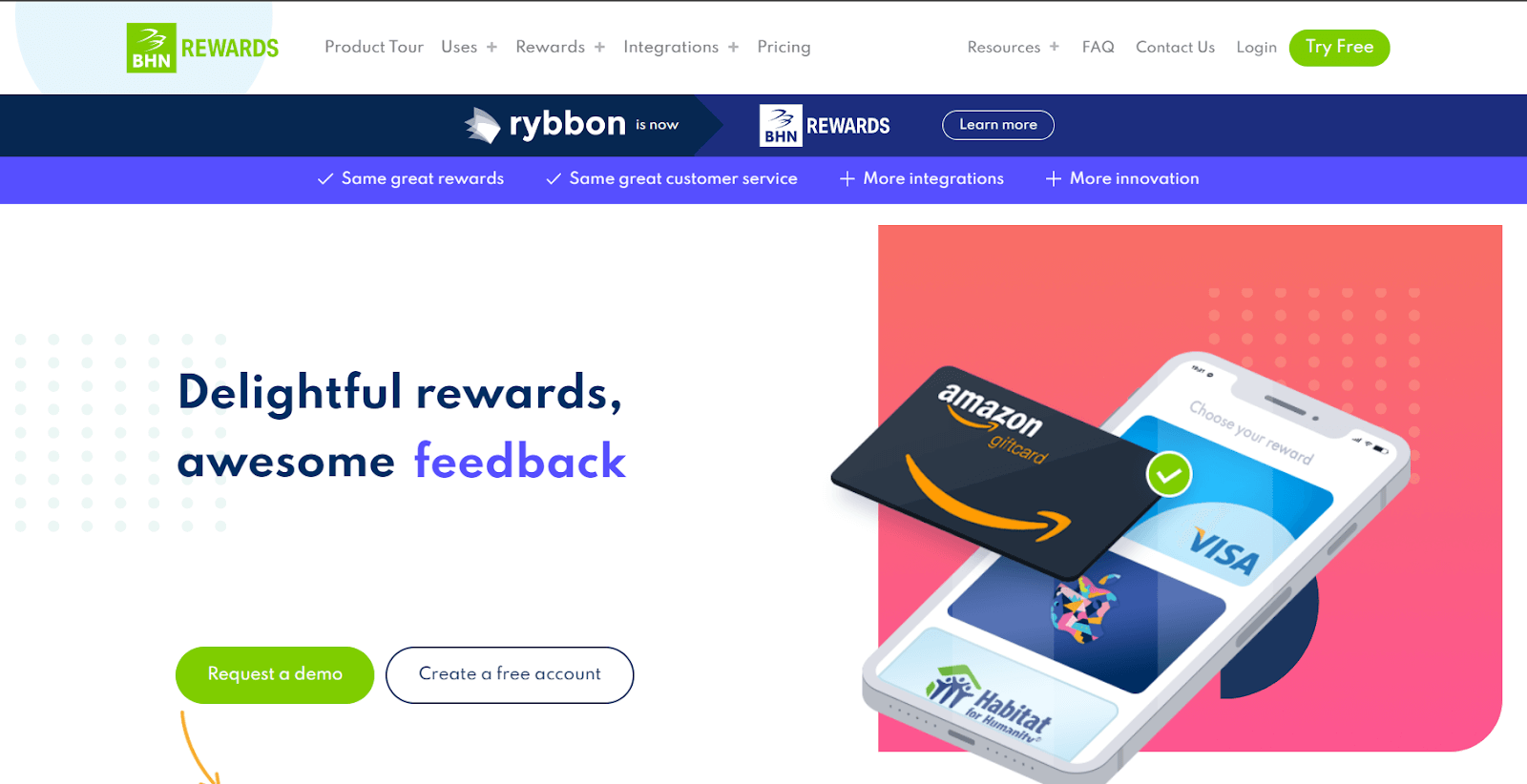 BHN Rewards best customer loyalty software.
