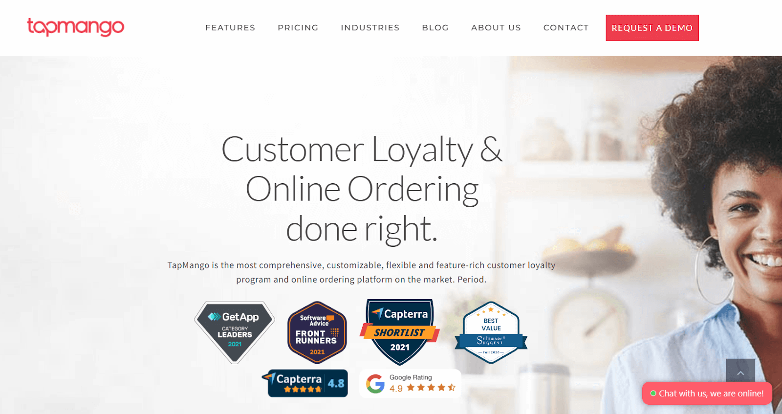 TapMango best customer loyalty software.