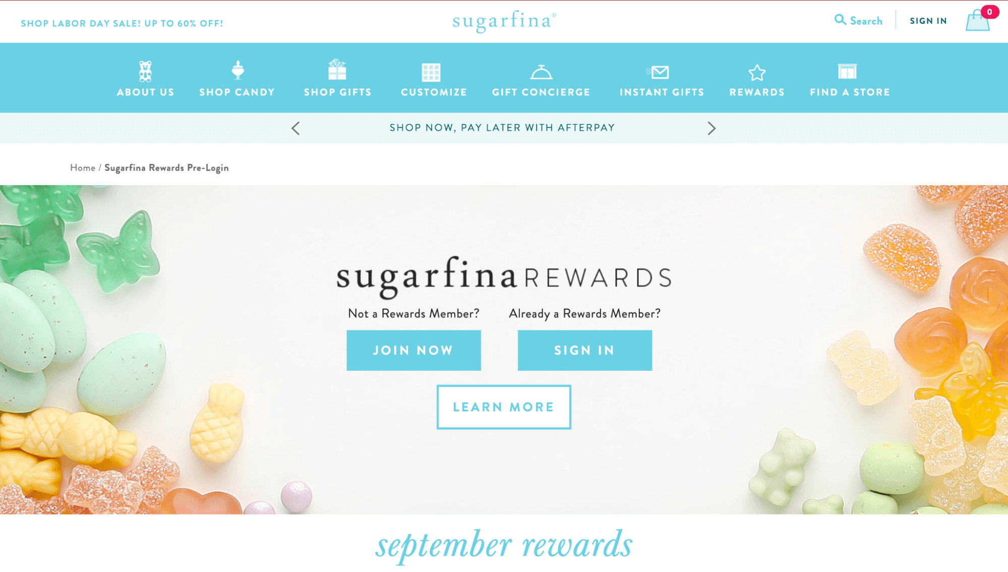 Best Retail Loyalty Programs Sugarfina Rewards