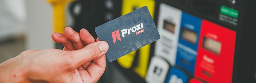 Card at counter