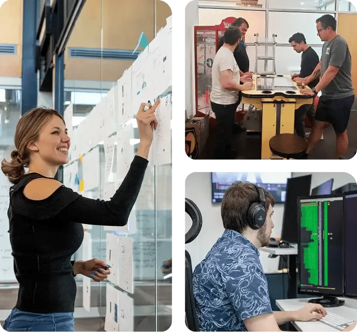 Employees working during their Paystone careers