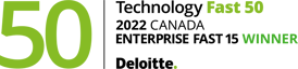 Deloitte's Technology Fast 50 in Canada for 2022.