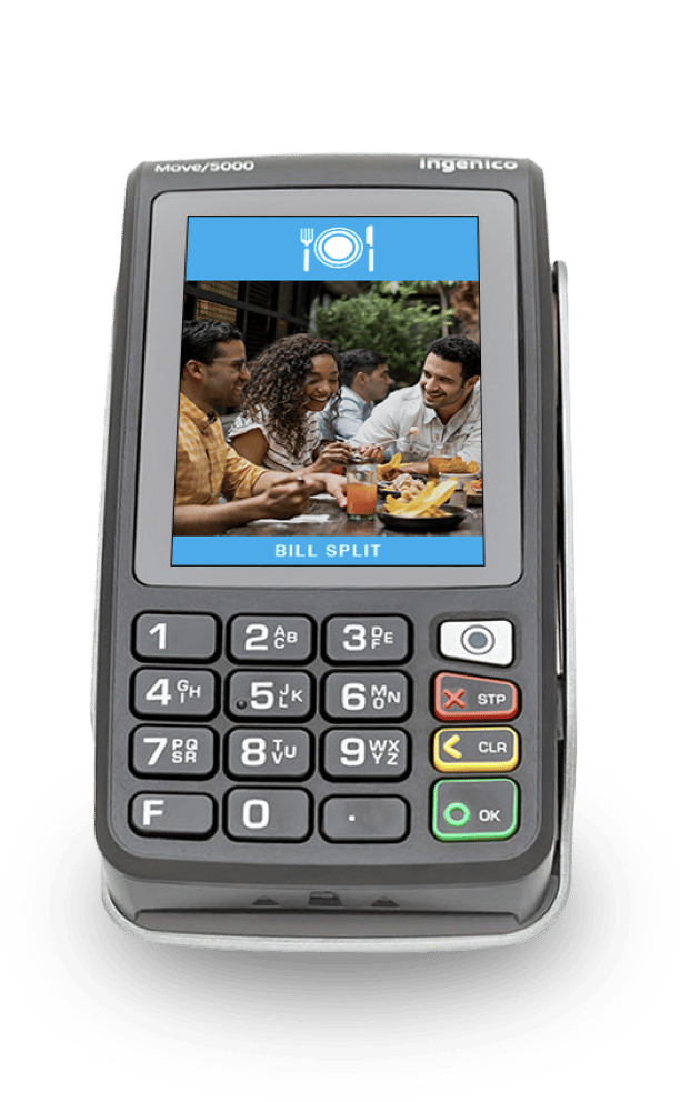 Front view product shot of the Move/5000 Wireless Terminal