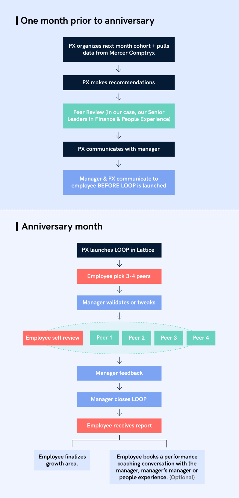 Performance Management Process Infographic