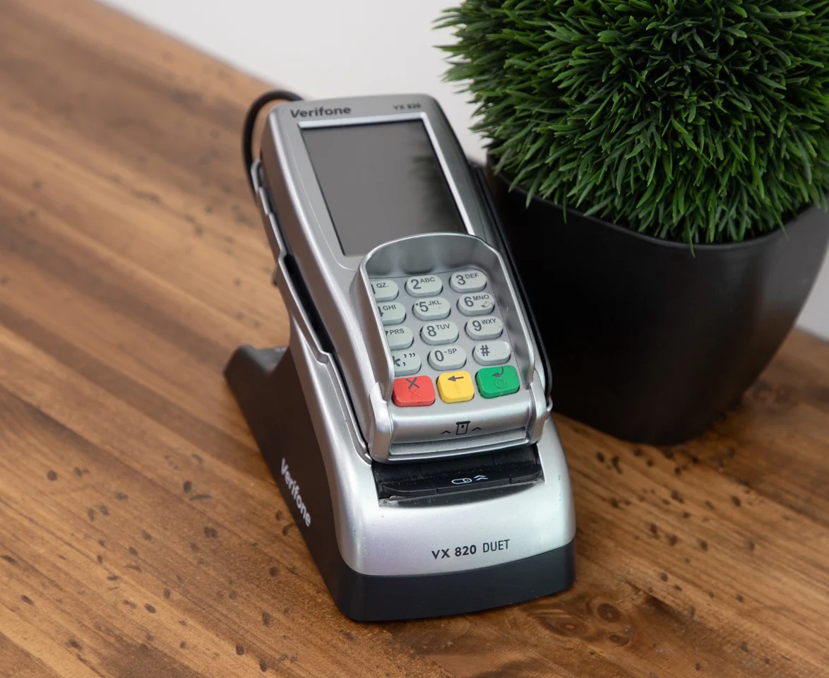Verifone VX 820 Duet Countertop Terminal Paystone