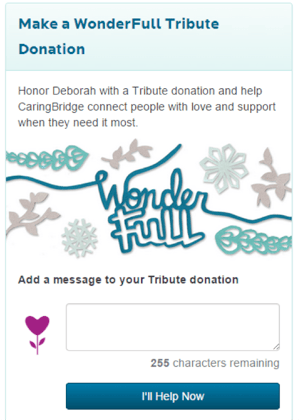 donation page