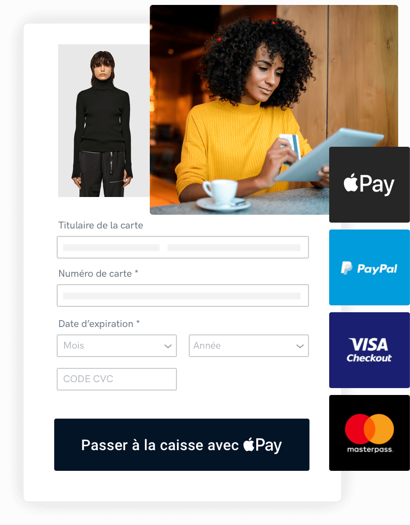 Accepter un paiement sur un site Web via une passerelle de paiement en ligne