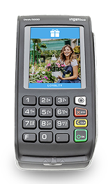 Newland N910 Smart terminal front right facing apps 4