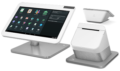 All-in-one product photo of the Clover Station Duo POS system