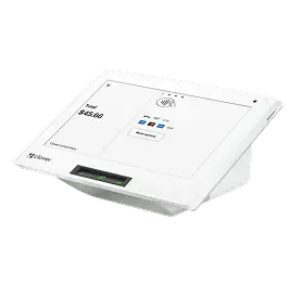 Newland N910 Smart terminal front right facing apps 6